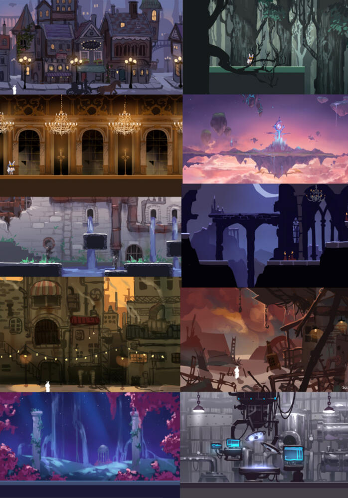 World/BG concept art